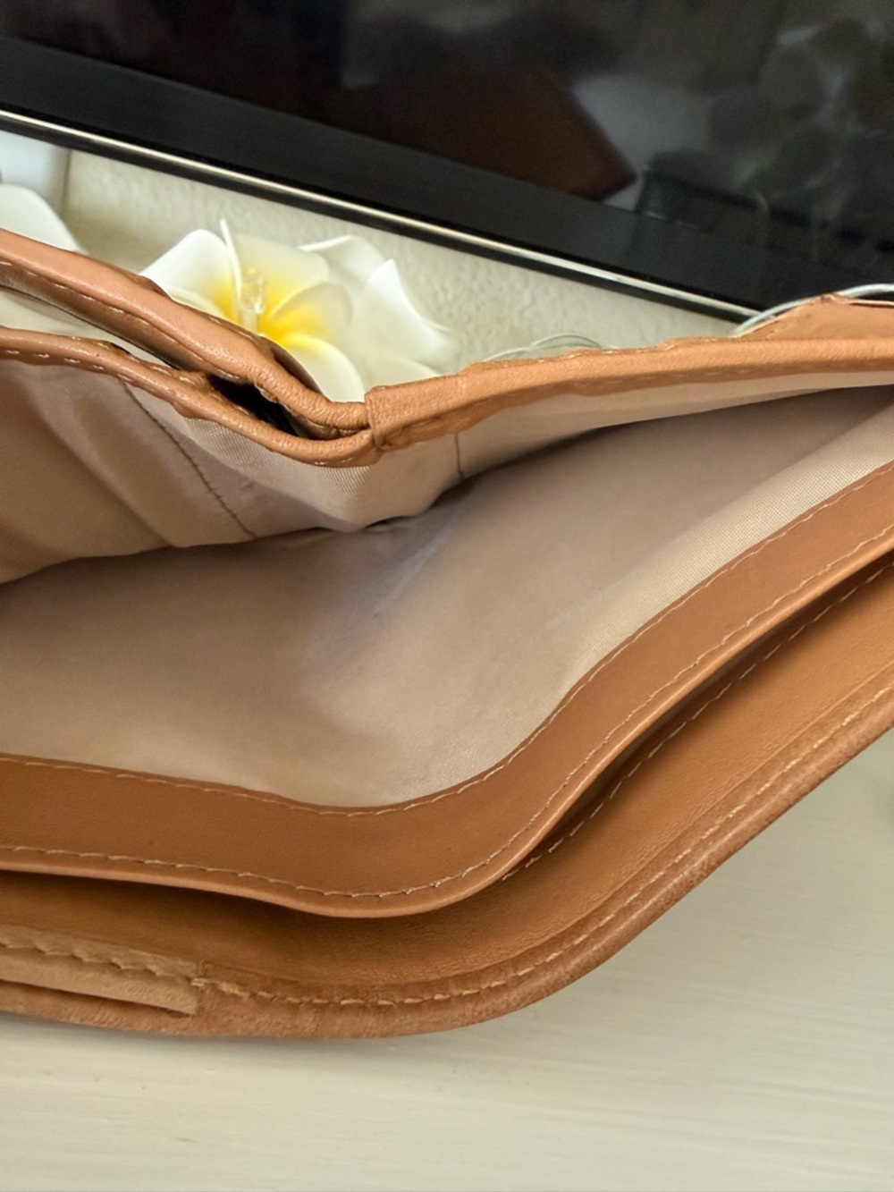 COACH ERGO Y2K SIGNATURE,AND LEATHER STRIPE BIFOLD FRENCH WALLET EARLY 2000’s - Picture 11 of 15